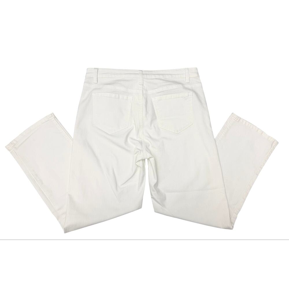 Grace & Lace White Cropped Jeans Size 10